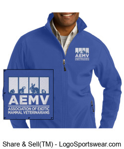 Port Authority Men's Core Soft Shell Jacket Design Zoom